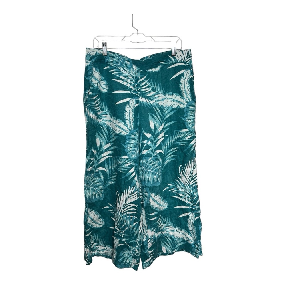 Tropical Green Midi Skirt